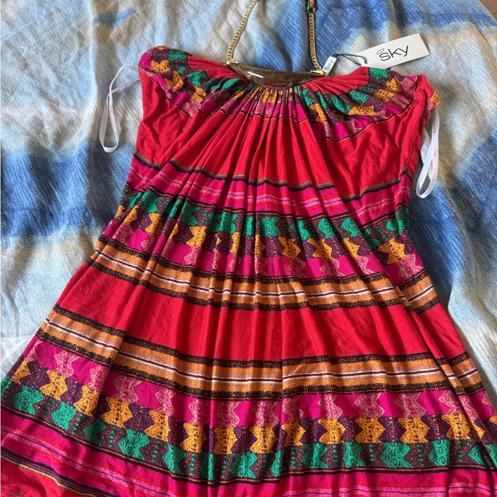 NWT Sky Brand Authentic Halter Top! Sz M!